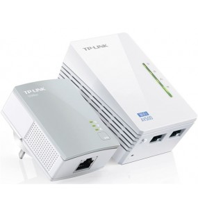 TP-Link TL-WPA4220KIT 300Mbps AV500 WiFi Powerline Extender Starter Kit